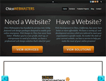 Tablet Screenshot of chicowebmasters.com